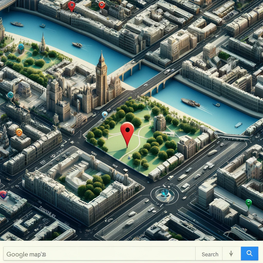 Google Maps Illustrations