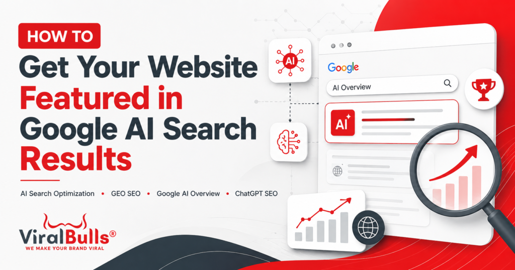 How to get your website appear in google ai results