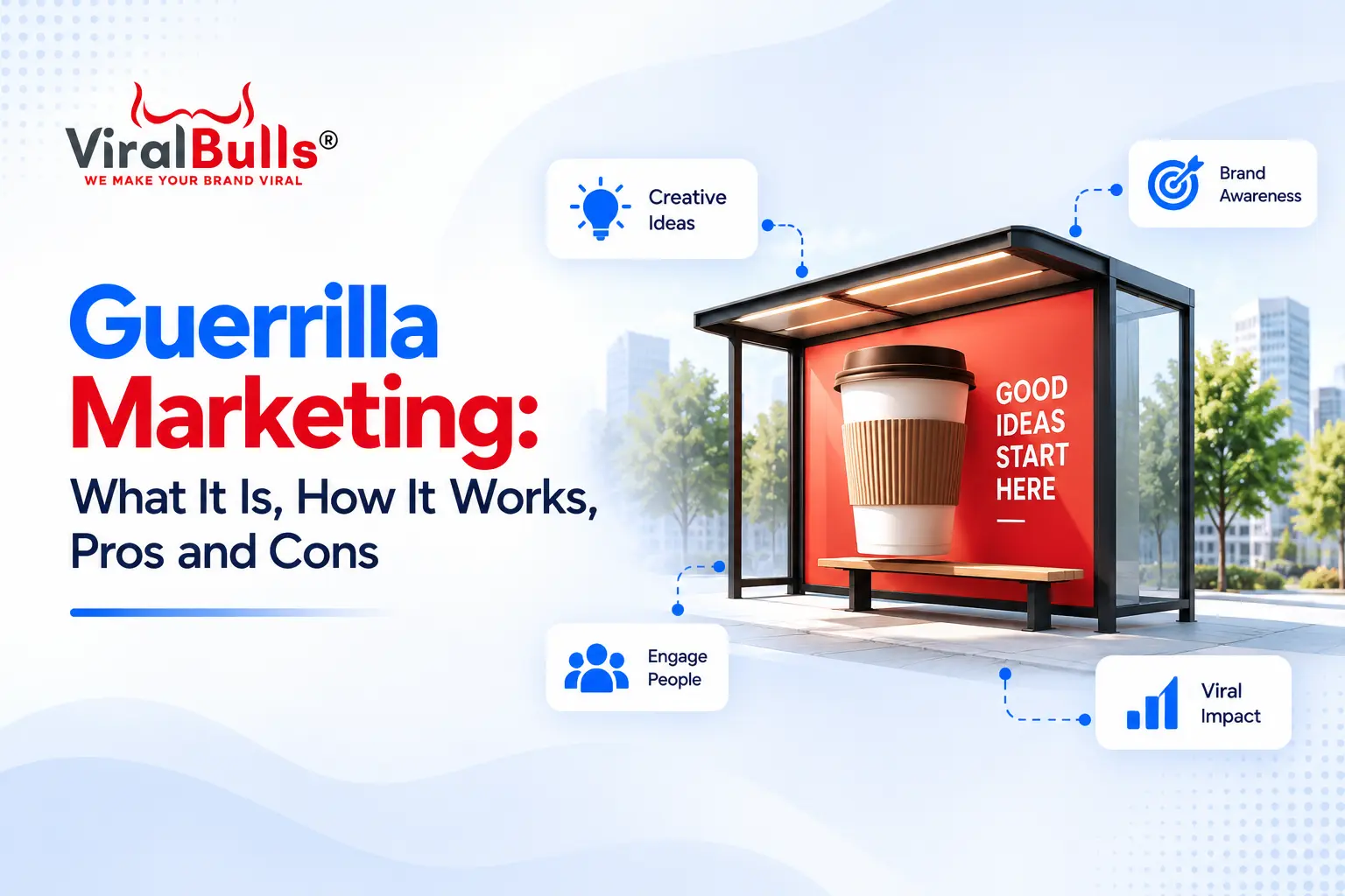 Guerrilla Marketing Bus Stop Showcase